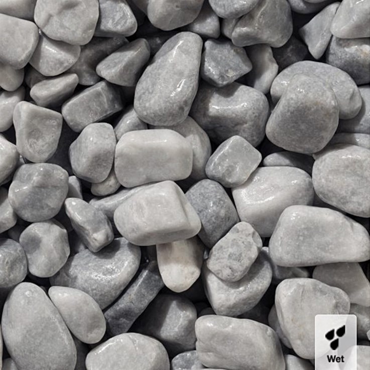 Ice Blue Pebbles 40-60mm          Large Bag